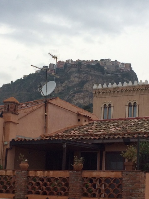 Castemola from Terrace