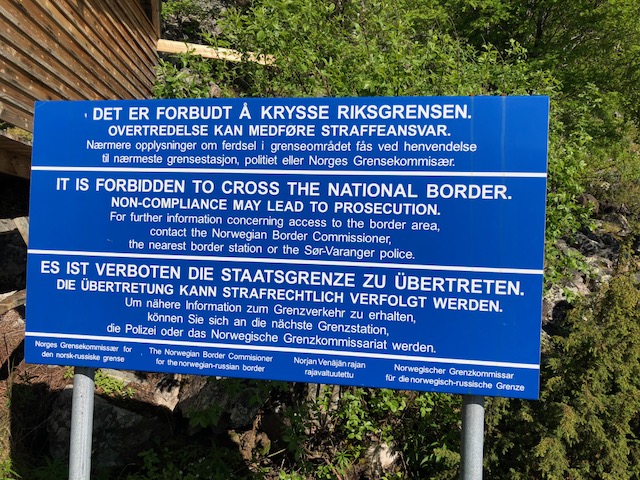 Border Sign