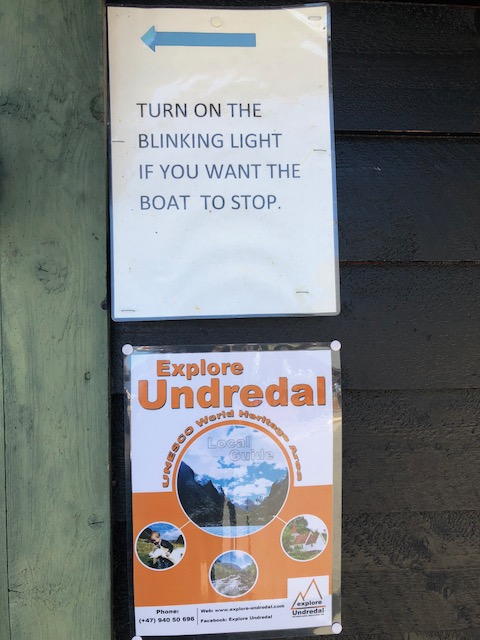 Undredal Ferry Switch